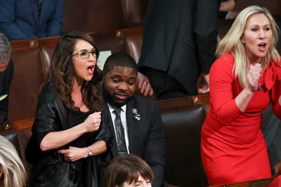 Lauren Boebert Heckles Biden As He Honors Dead Soldiers During State Of ...